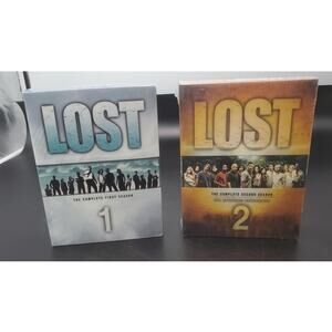 Lost Seasons 1 & 2 DVDs, EUC